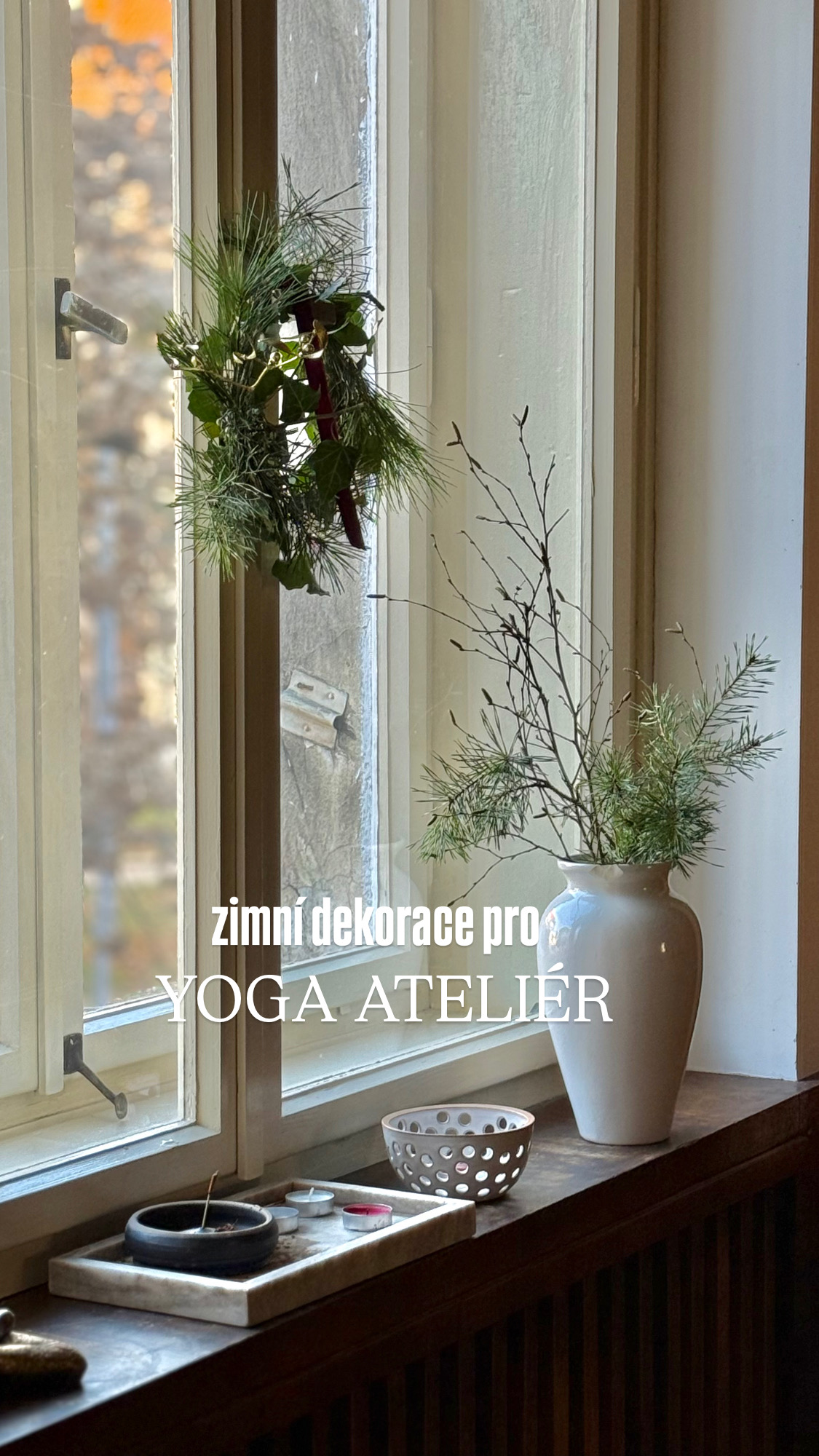 výzdoba yoga studio výzdoba yoga studio