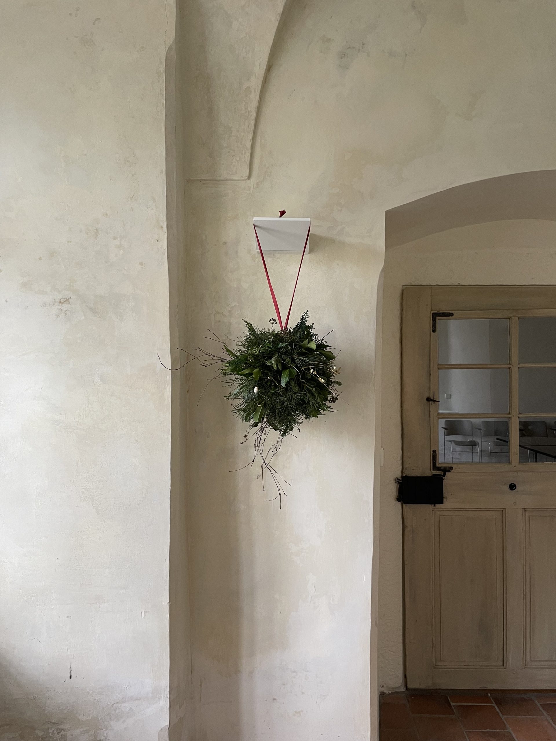 vánoční ozdoba rozcuchana kytka vánoční ozdoba rozcuchana kytka